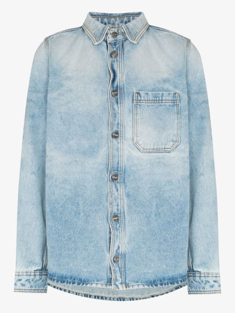 Negative Arrows Denim Shirt