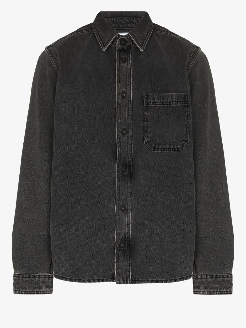 Negative Marker Denim Shirt