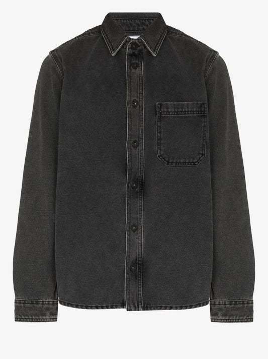 Negative Marker Denim Shirt