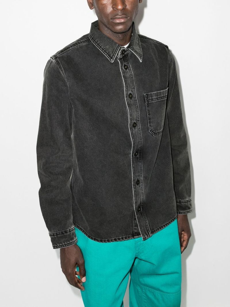 Negative Marker Denim Shirt
