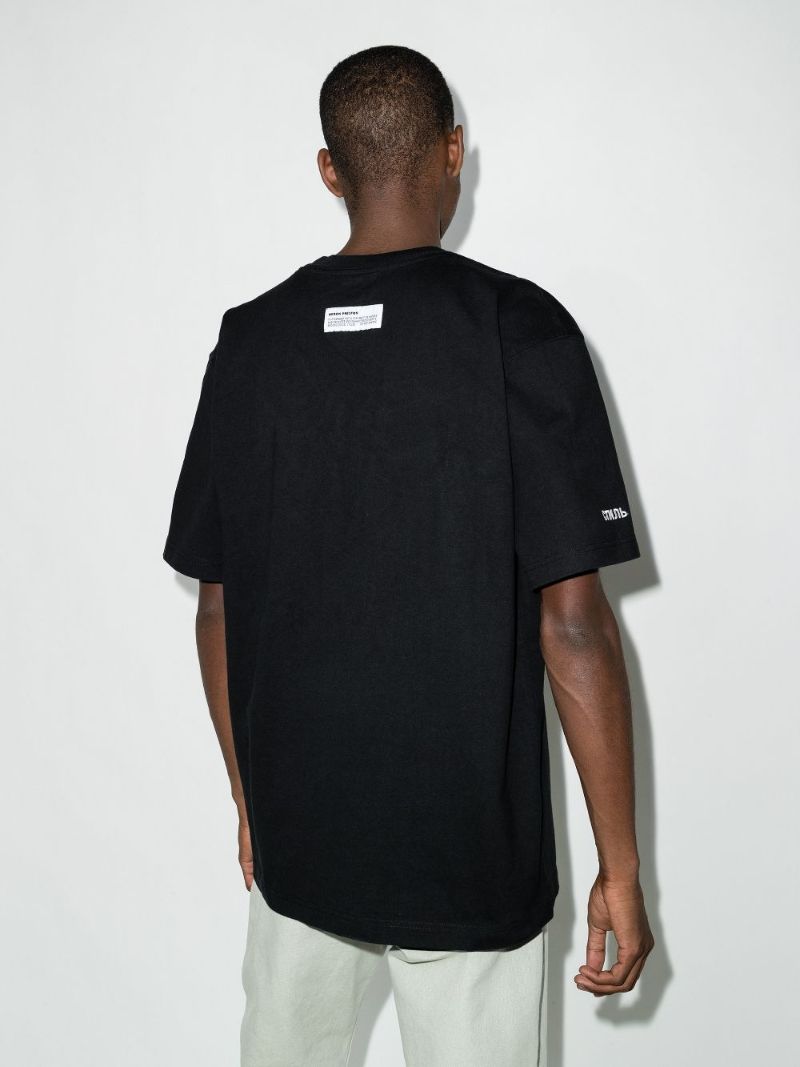 Censored Heron Print T-shirt
