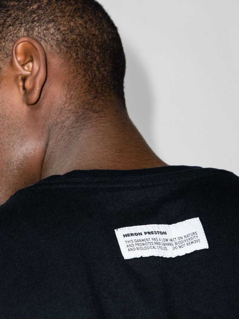 Censored Heron Print T-shirt