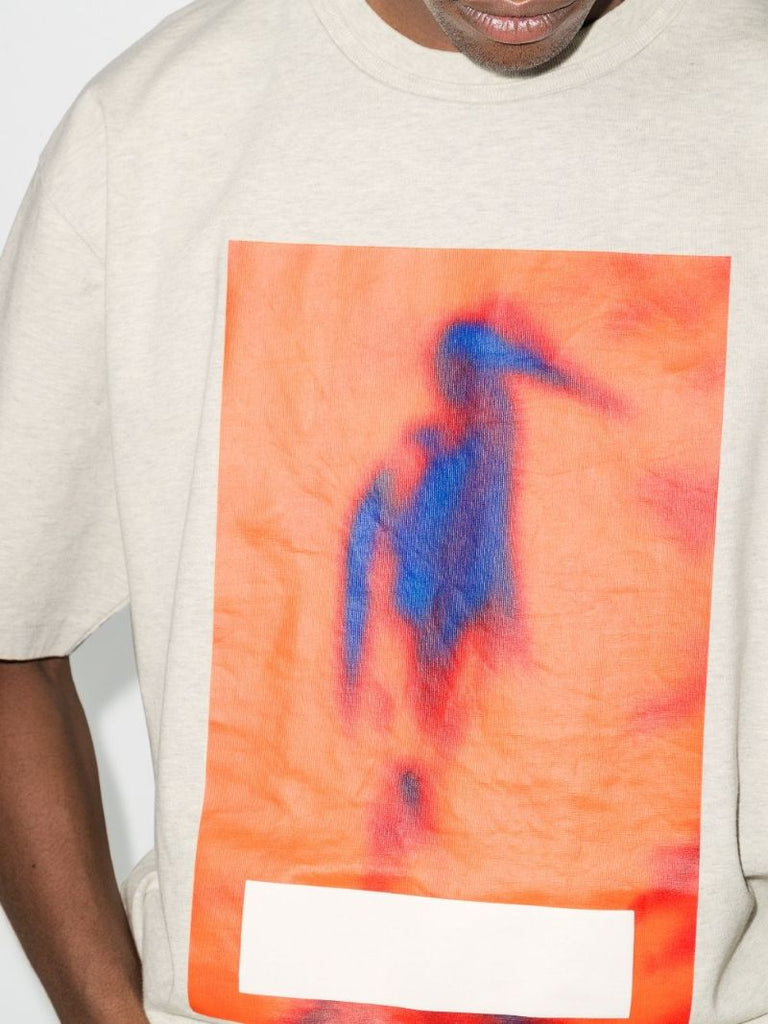 Noise Censored Print T-shirt