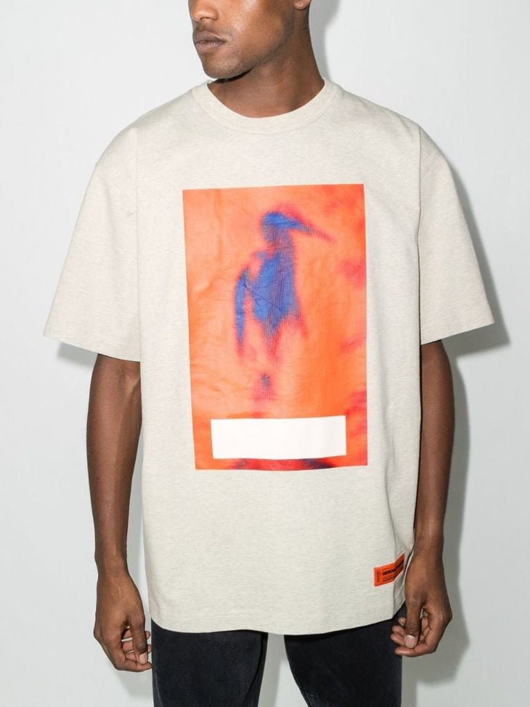 Noise Censored Print T-shirt