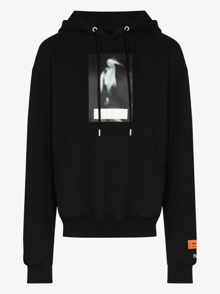 Censored Heron-print Hoodie