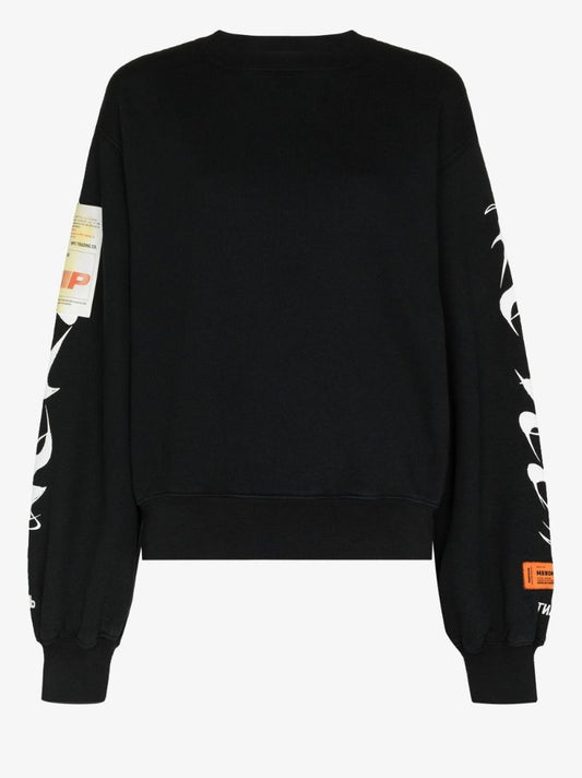 Brushed Printed Sweatshirt