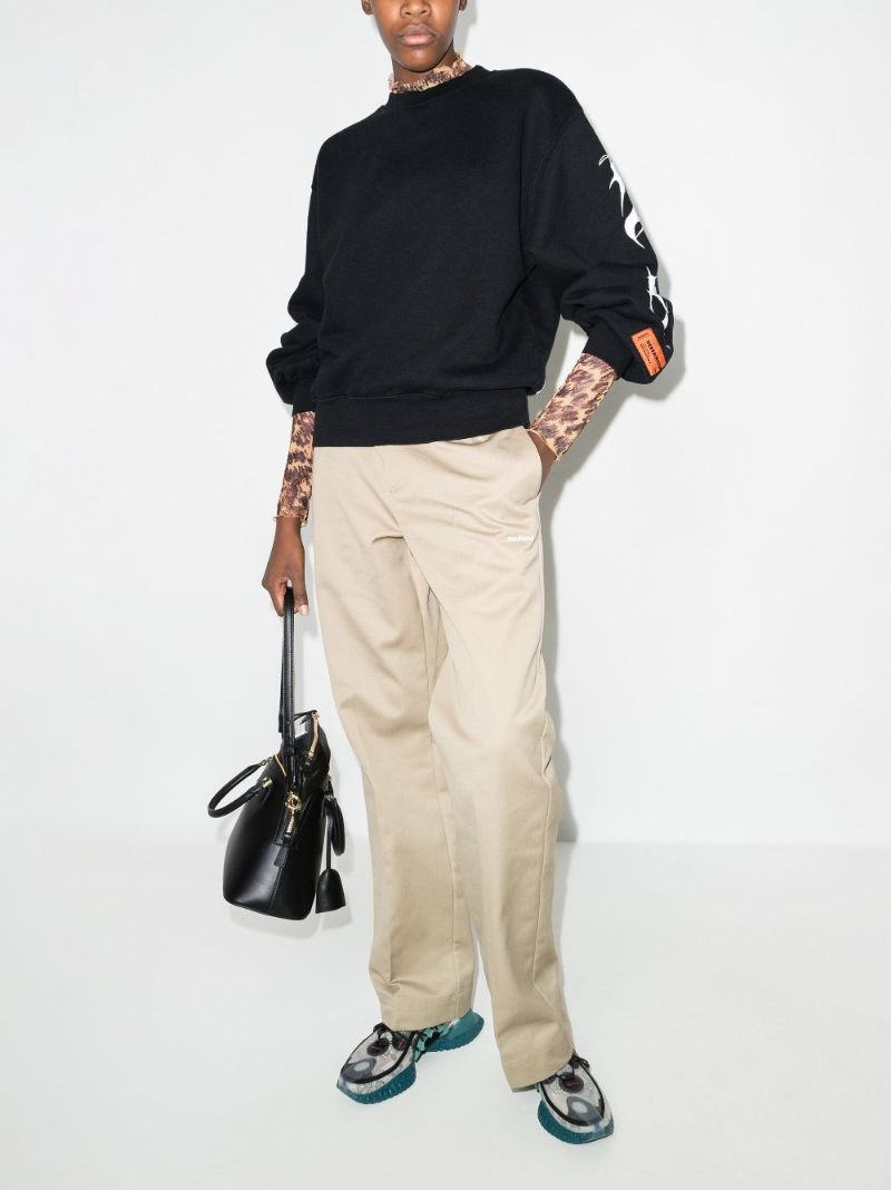 Brushed Printed Sweatshirt