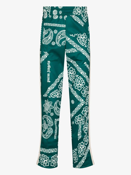 Bandana Print Track Pants
