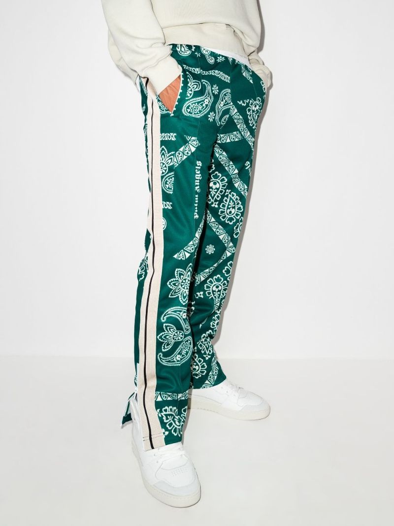 Bandana Print Track Pants