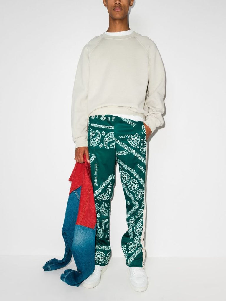 Bandana Print Track Pants