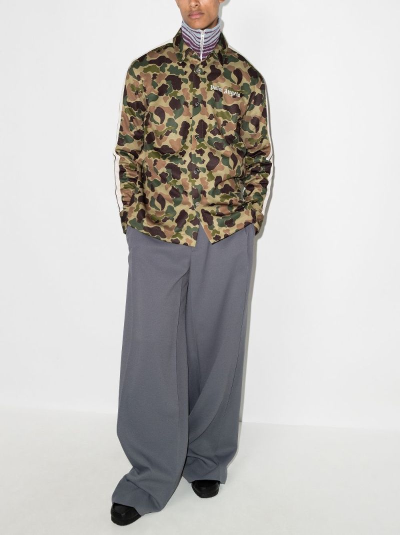 Camouflage Print Shirt