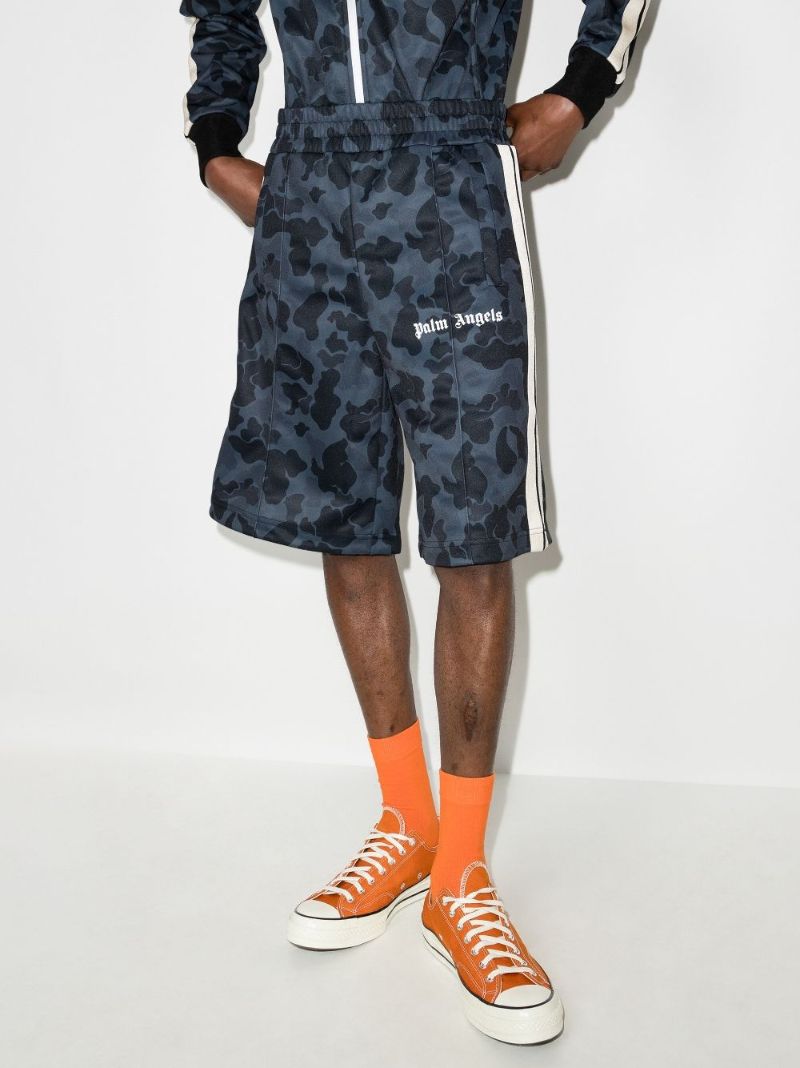 Night Camouflage Track Shorts