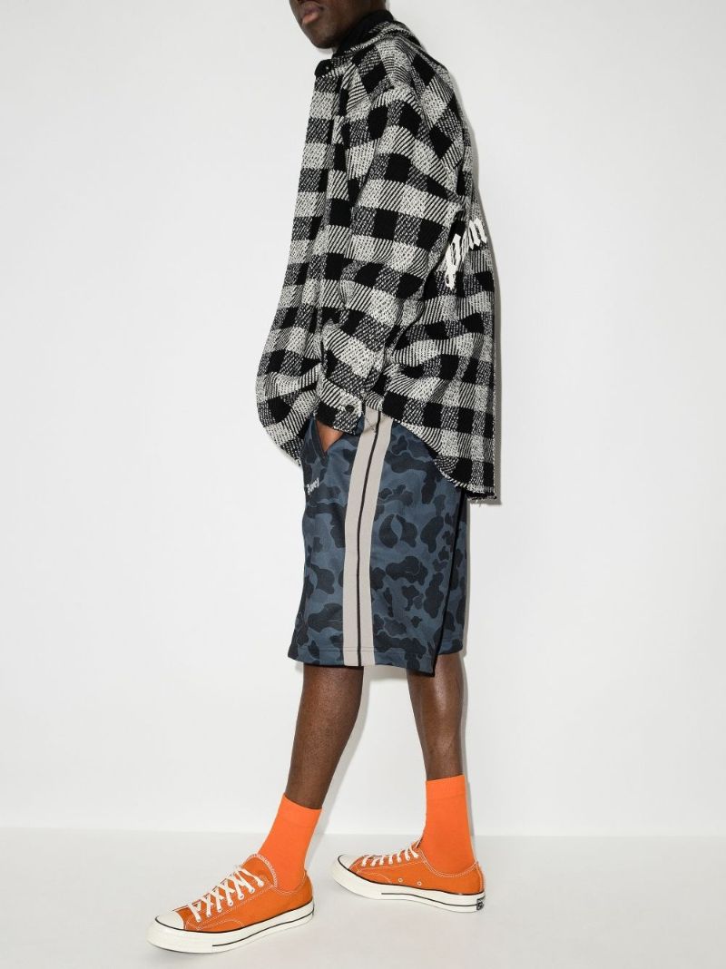 Night Camouflage Track Shorts