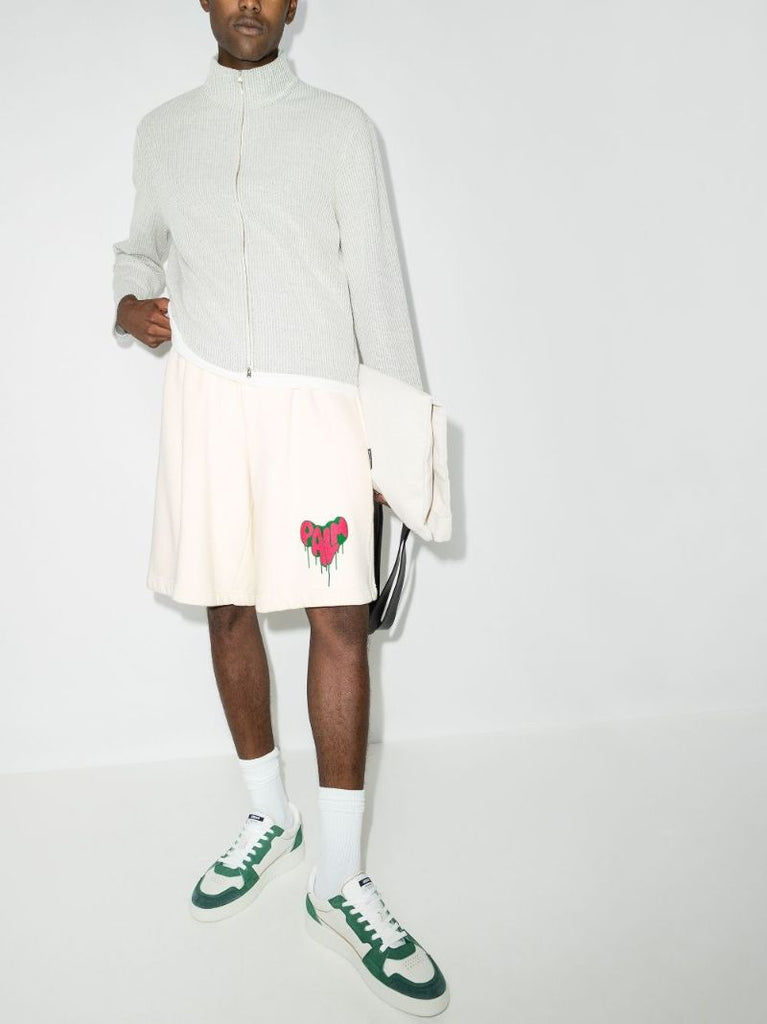 Spray Heart Track Shorts