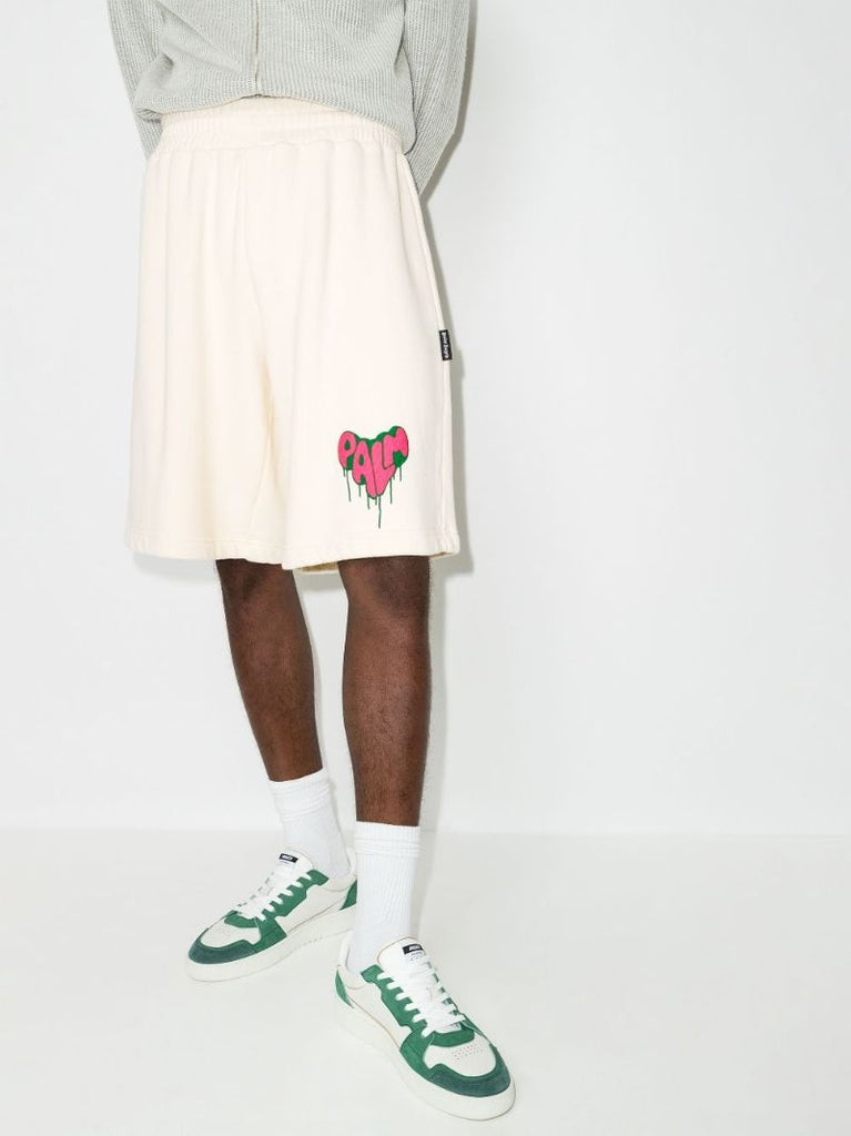 Spray Heart Track Shorts