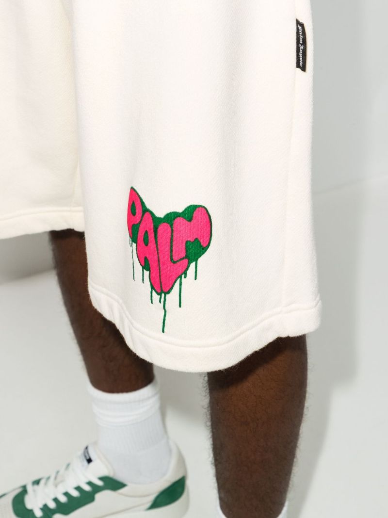 Spray Heart Track Shorts
