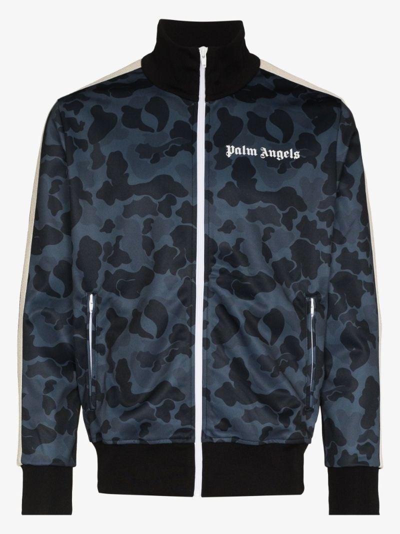 Night Camouflage Print Track Jacket
