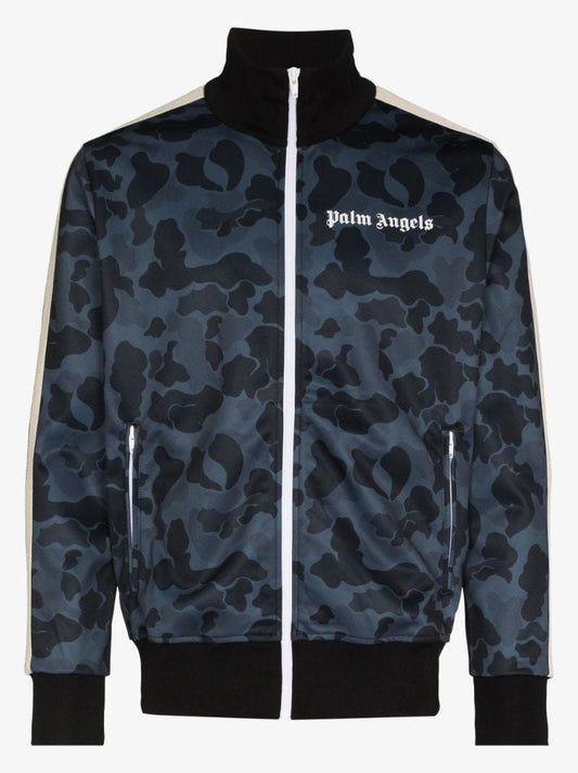 Night Camouflage Print Track Jacket