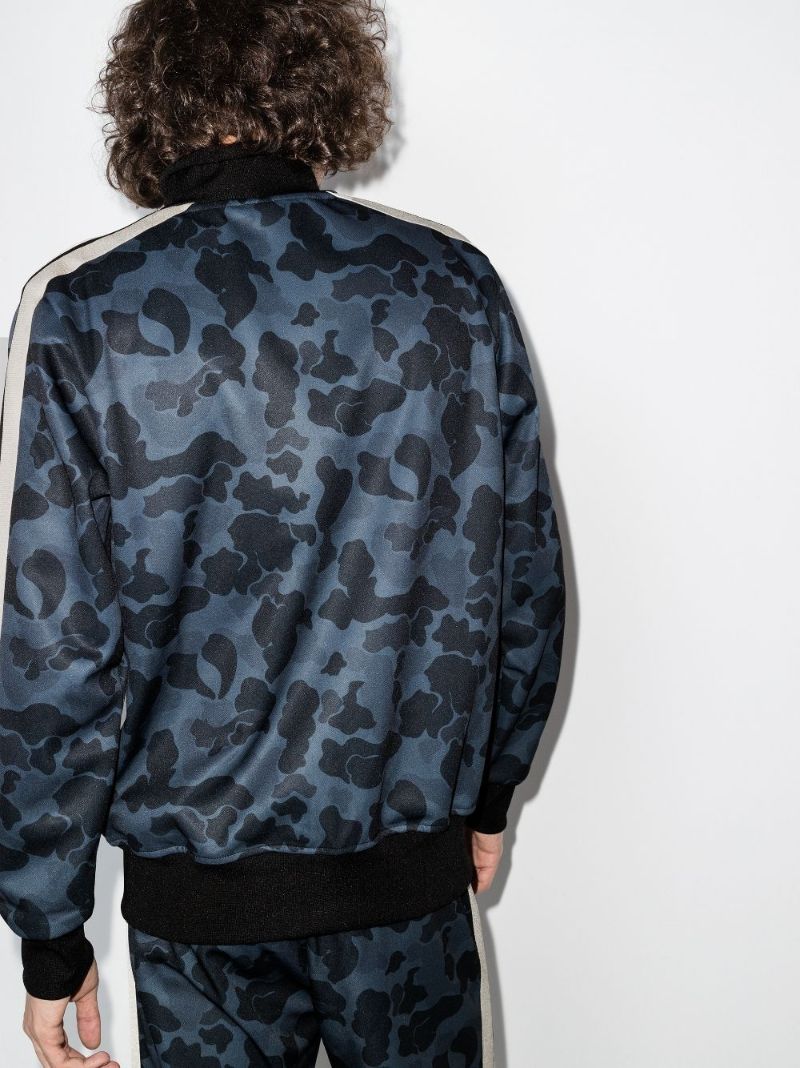 Night Camouflage Print Track Jacket