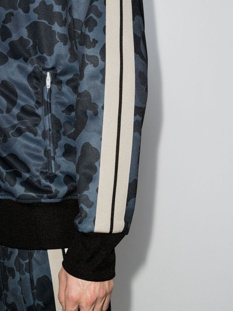 Night Camouflage Print Track Jacket