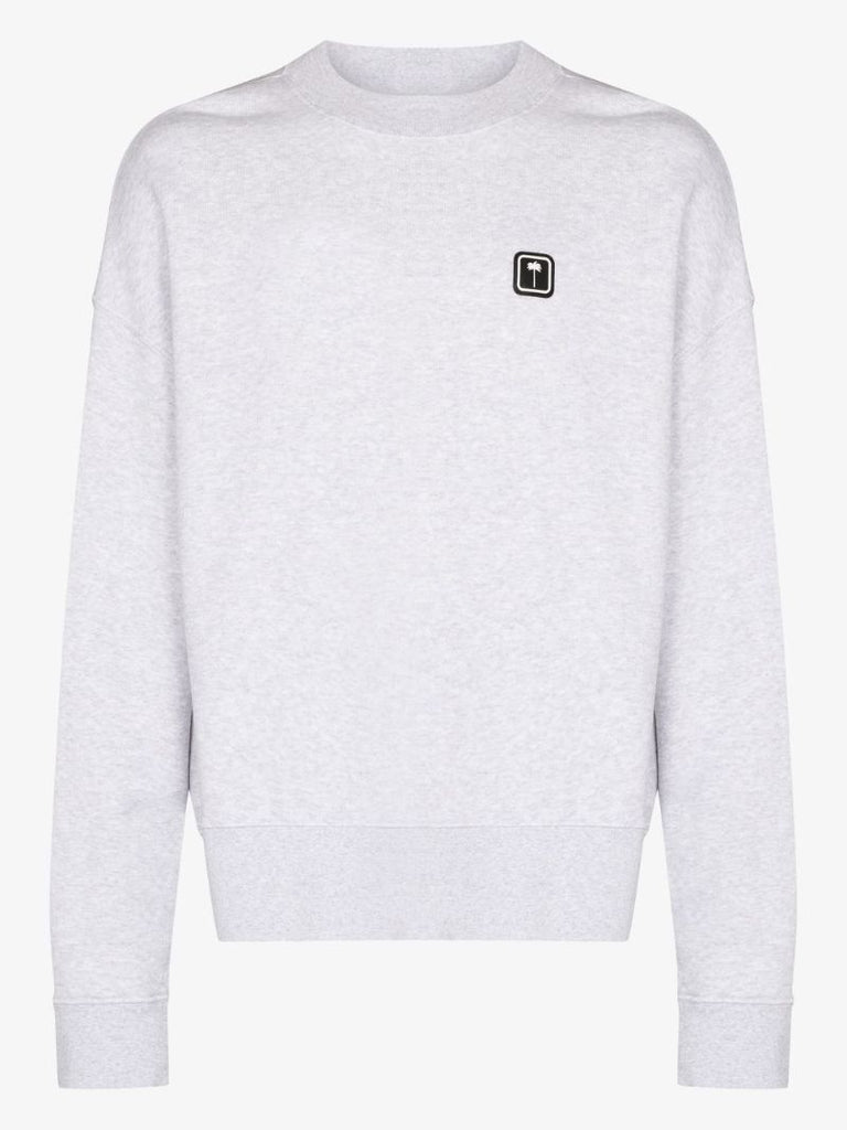 Palm Tree Cotton Sweatshirt