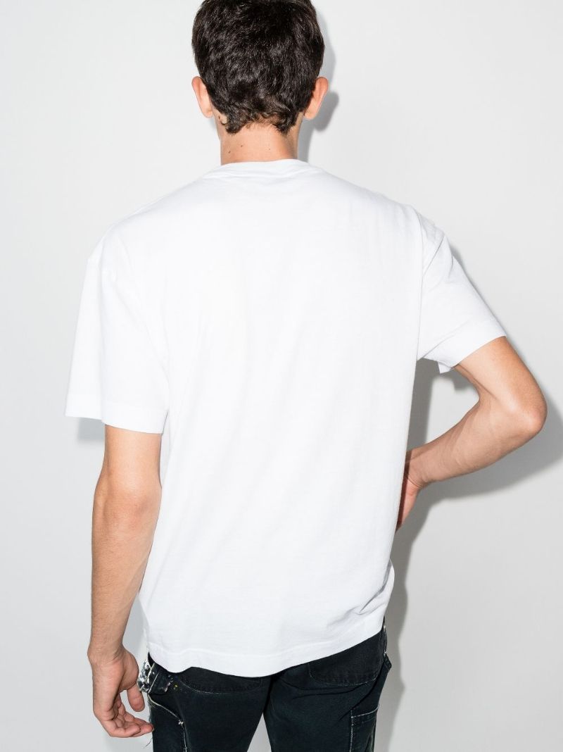 Spray Heart Logo Cotton T-shirt