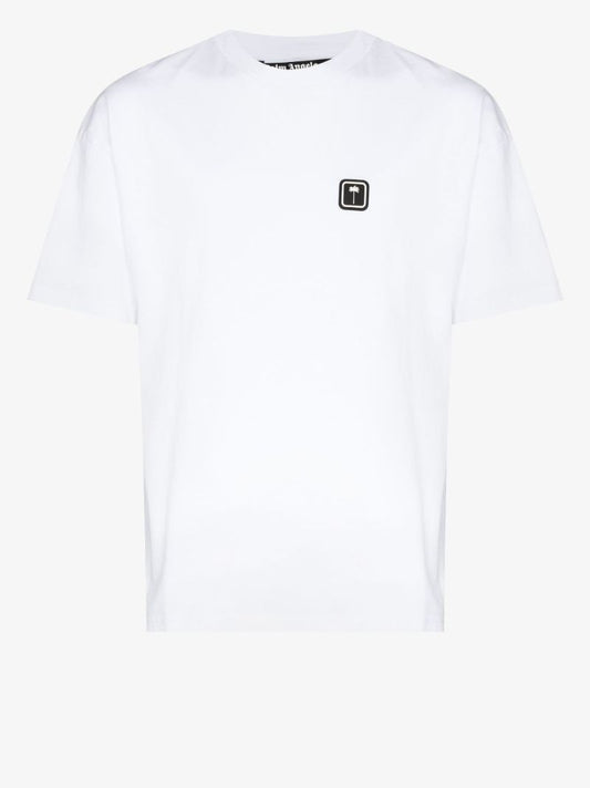 Palm Logo Patch Cotton T-shirt