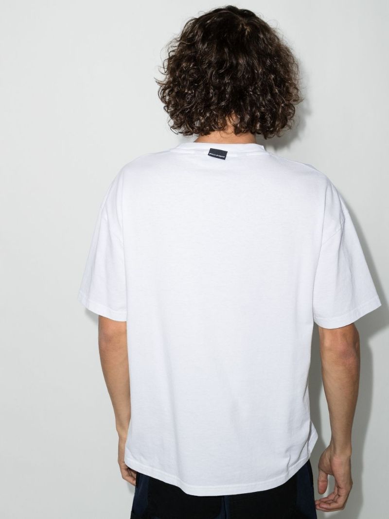 Palm Logo Patch Cotton T-shirt