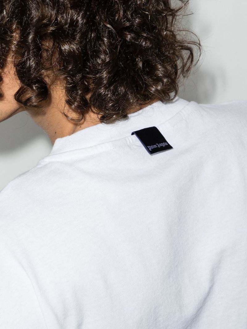 Palm Logo Patch Cotton T-shirt