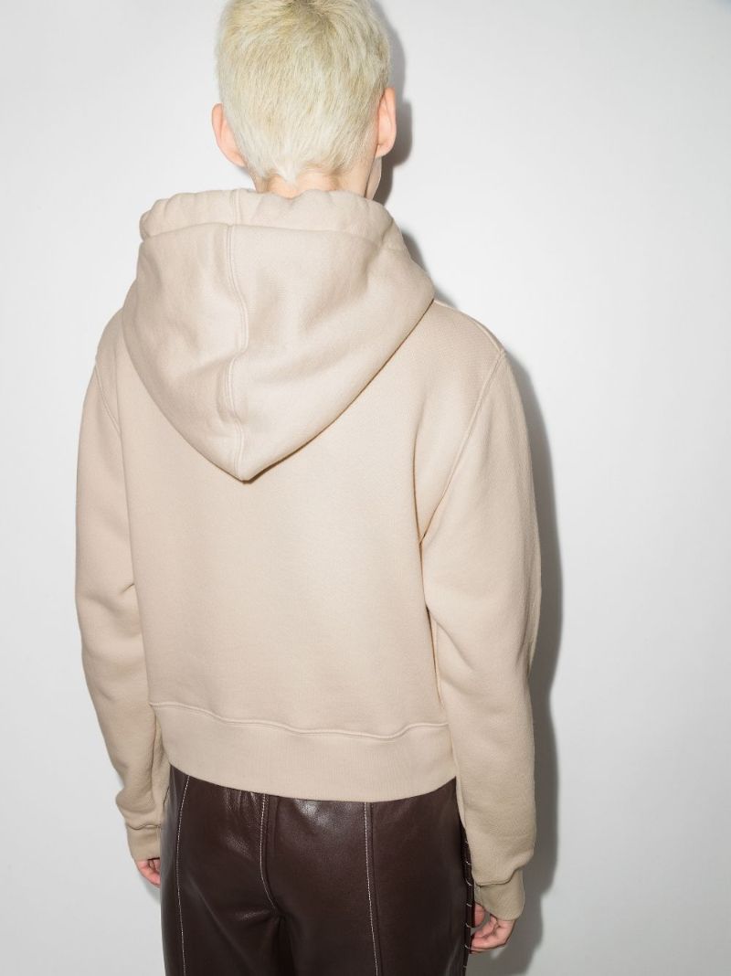 Sprayed Bear Print Hoodie