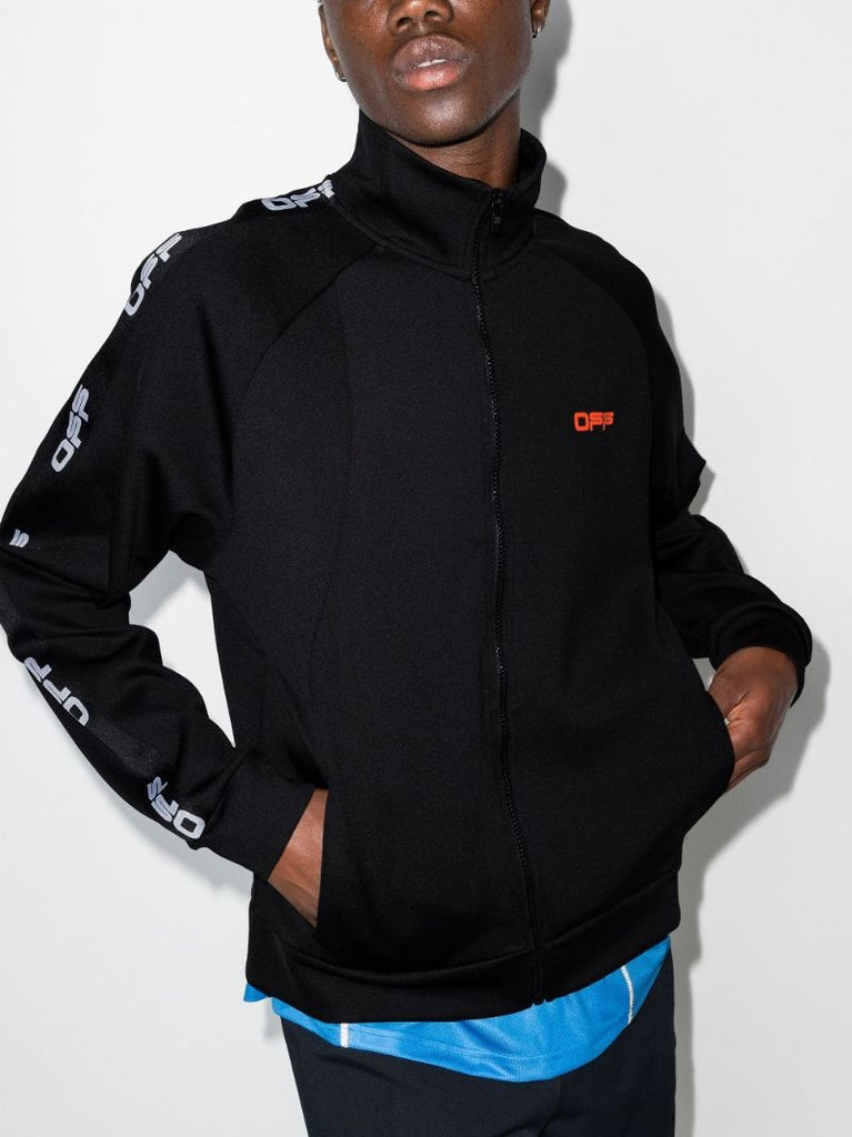 Active Logo Print Track Jacket