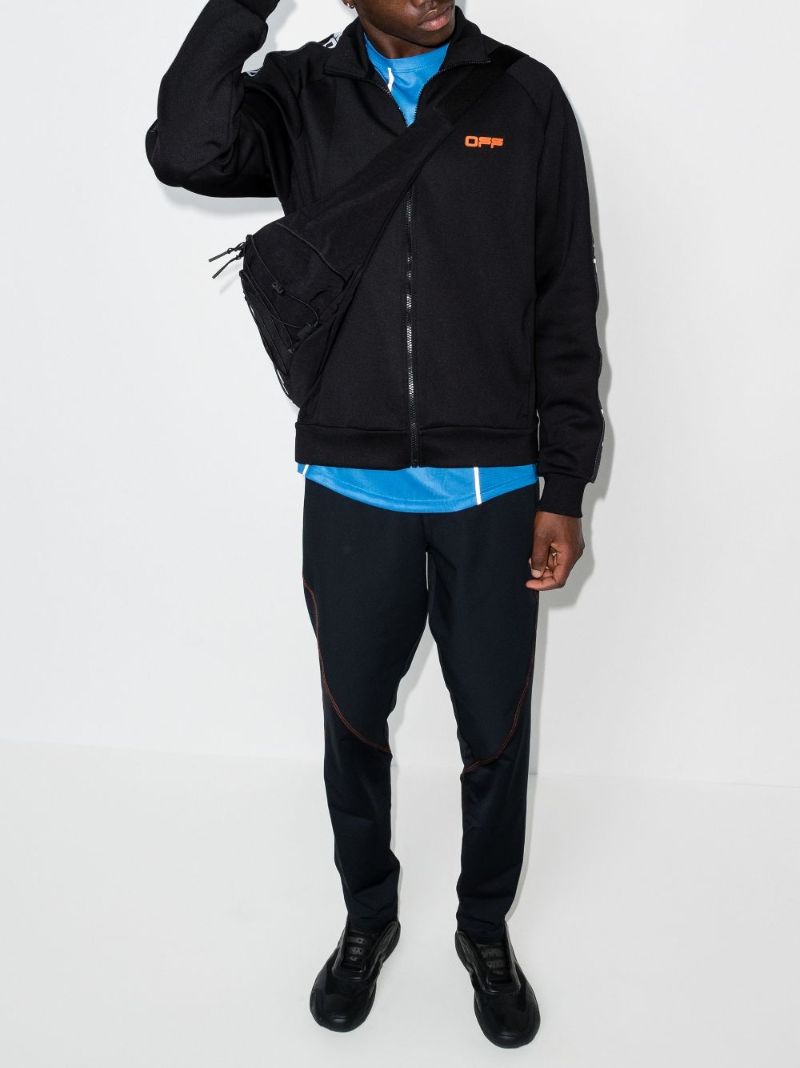 Active Logo Print Track Jacket