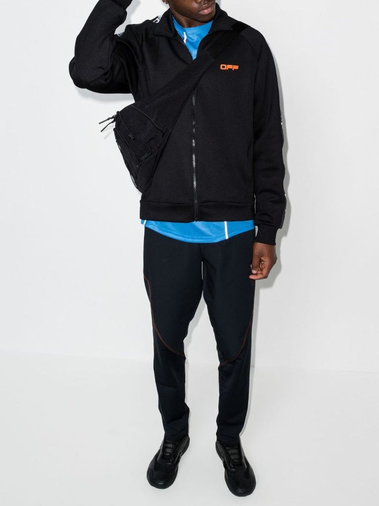 Active Logo Print Track Jacket