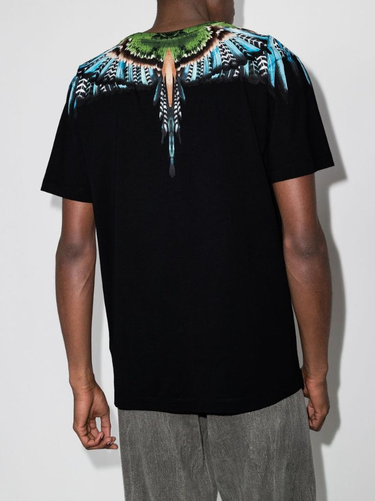 Grizzly Wings Print Cotton T-shirt