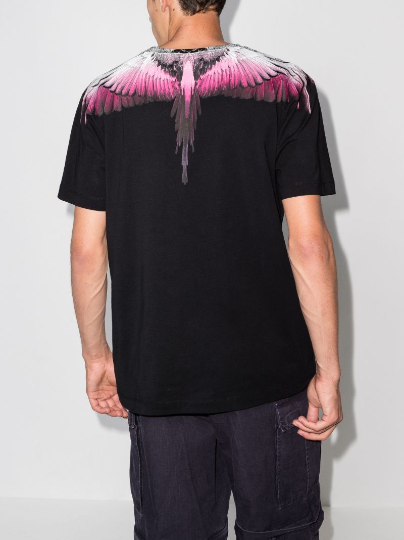 Wings Print Cotton T-shirt