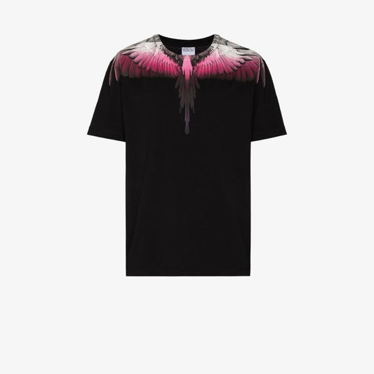 Wings Print Cotton T-shirt