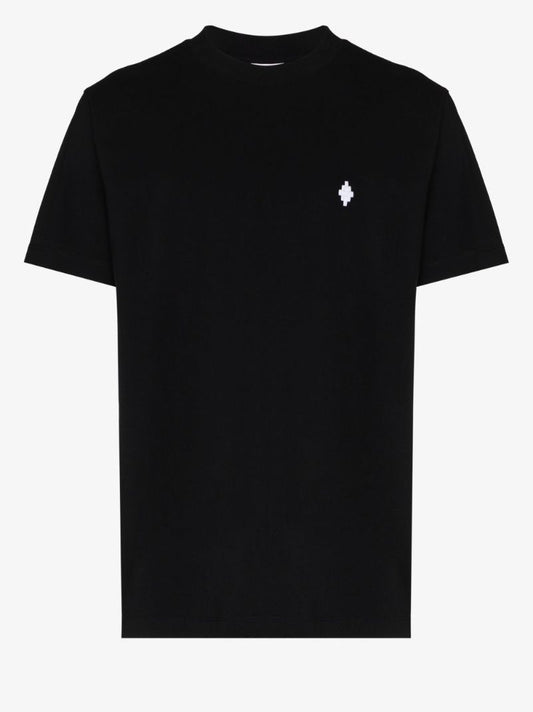 Cross Motif Cotton T-shirt