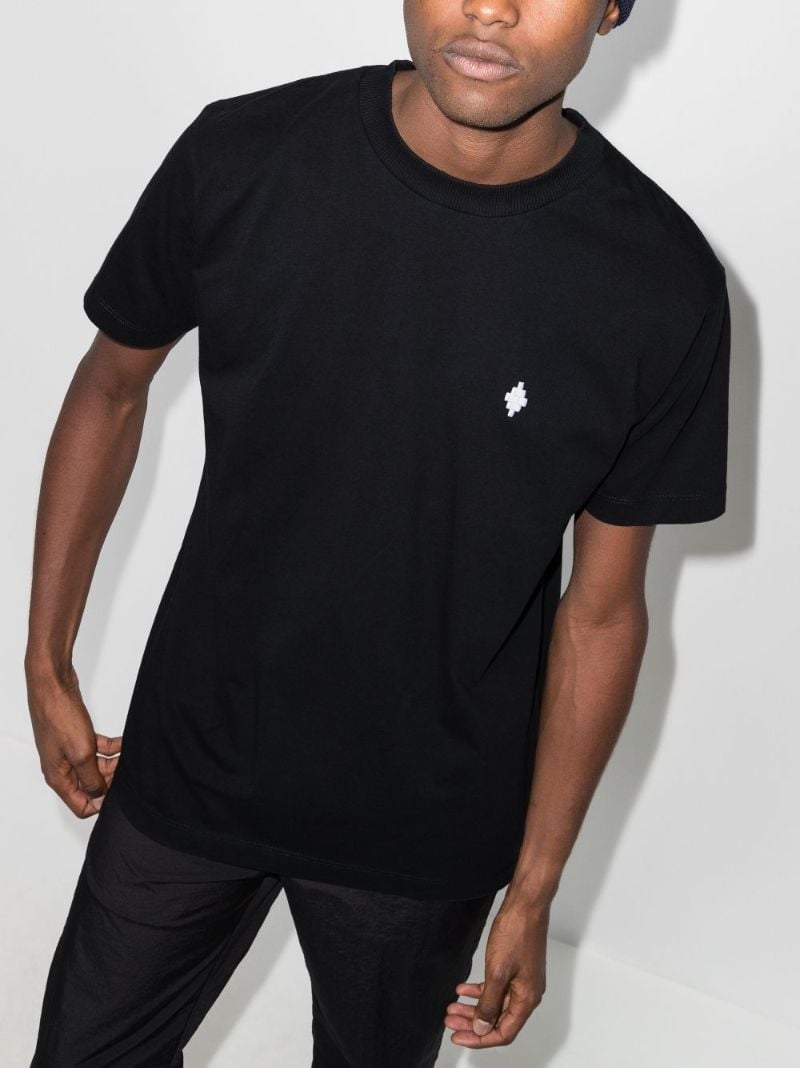 Cross Motif Cotton T-shirt