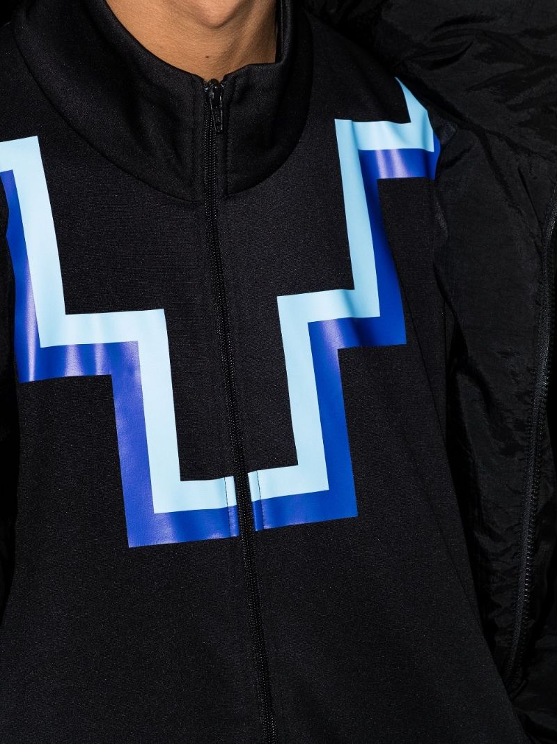 Rural Cross Print Track Jacket