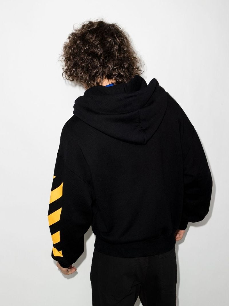 Black Caravaggio Painting Cotton Hoodie