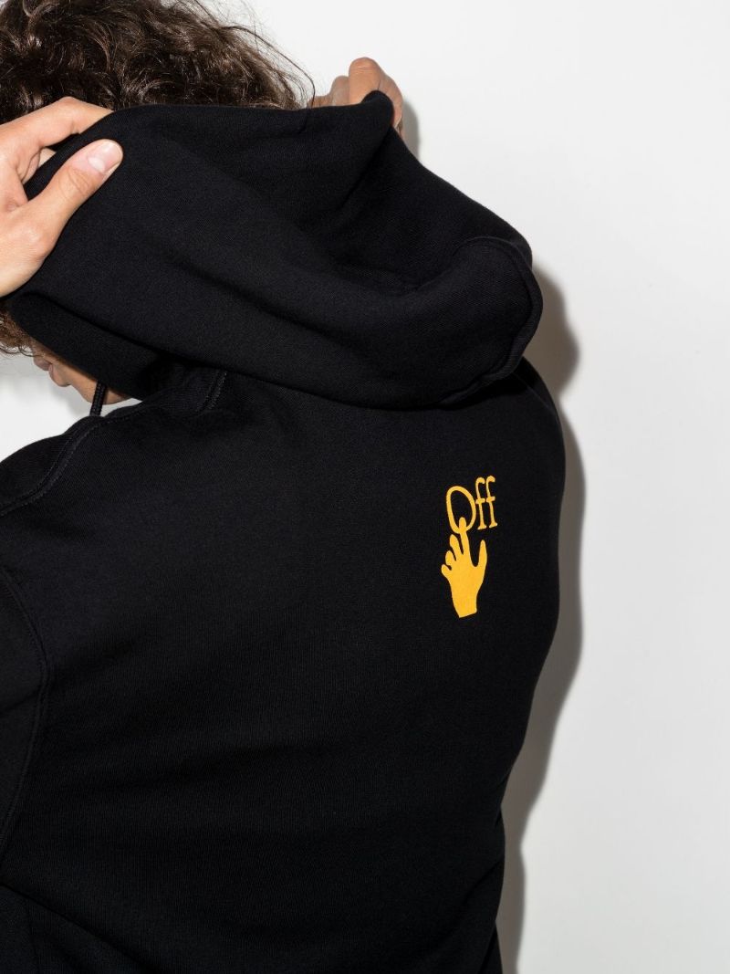 Black Caravaggio Painting Cotton Hoodie