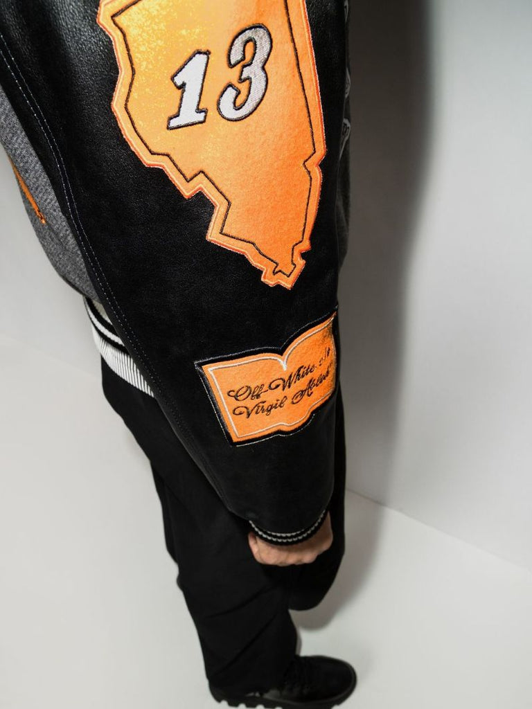Logo Patch Varsity Jacket