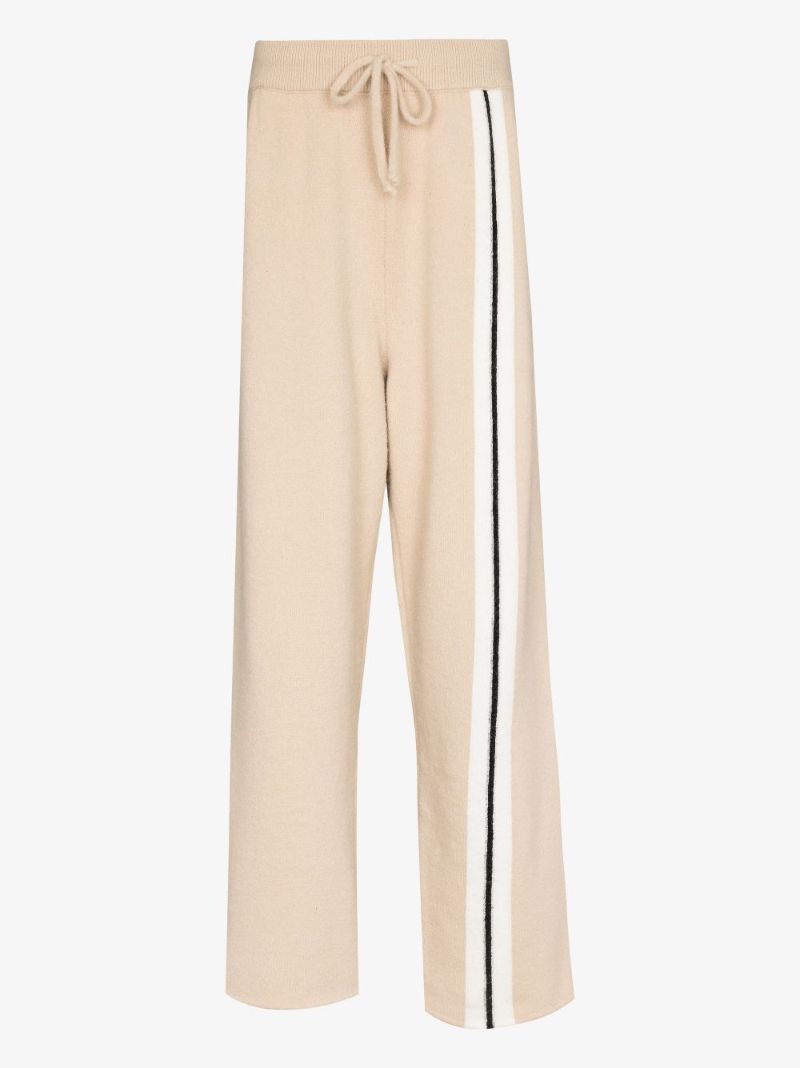 Striped Wide Leg Track Pants