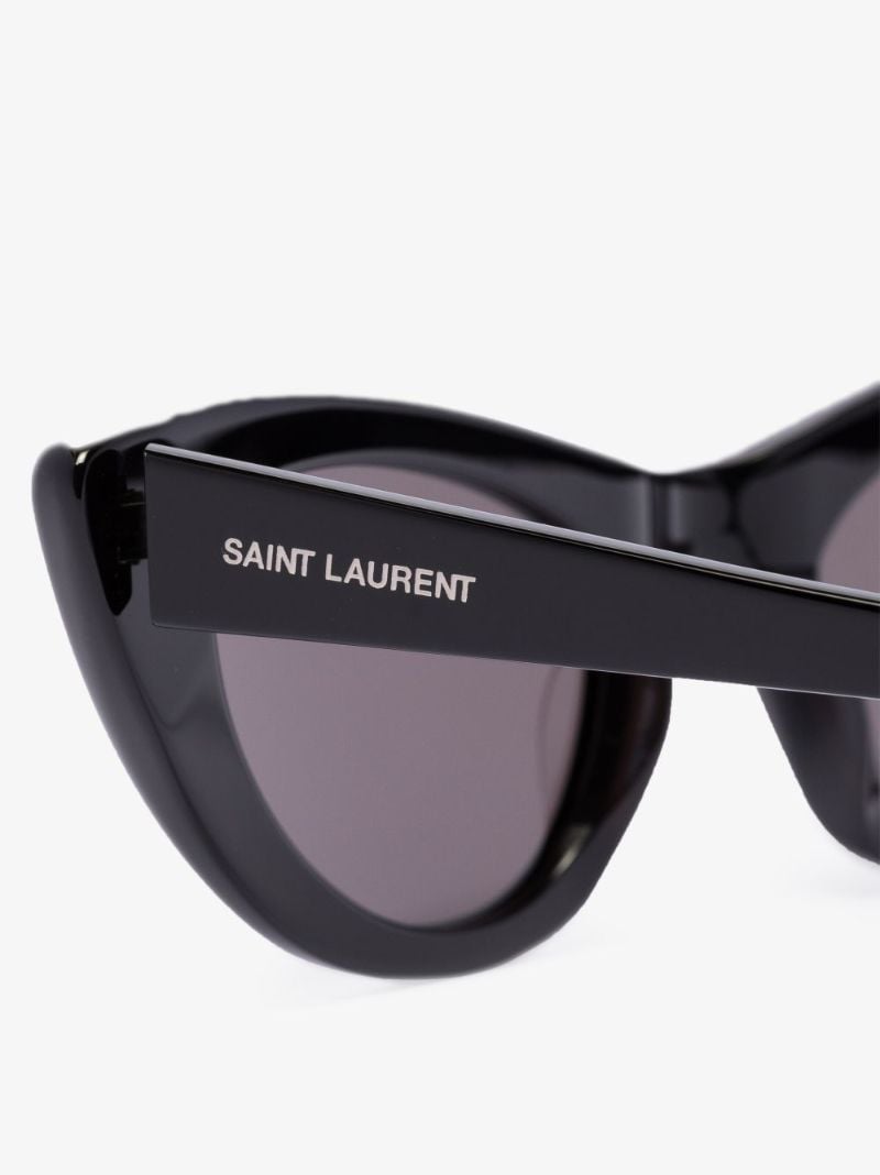 Black New Wave Lily Cat Eye Sunglasses