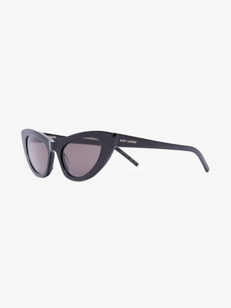 Black New Wave Lily Cat Eye Sunglasses