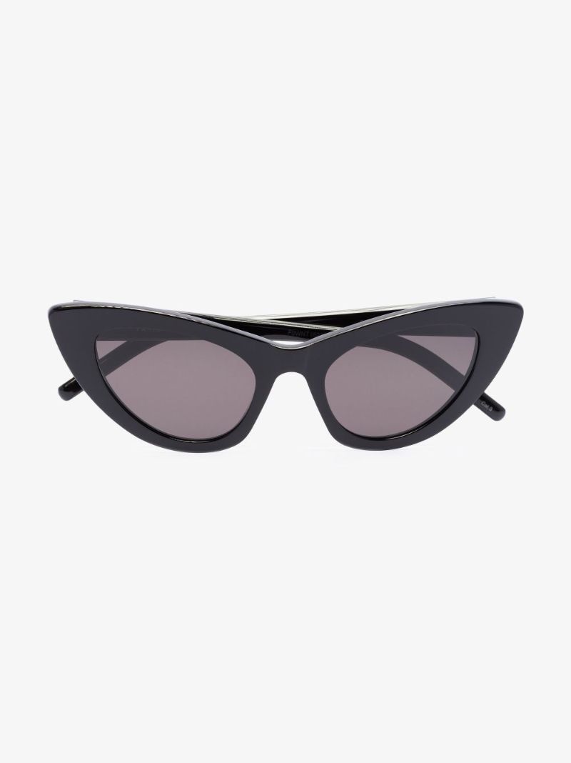 Black Lily Tinted Cat Eye Sunglasses