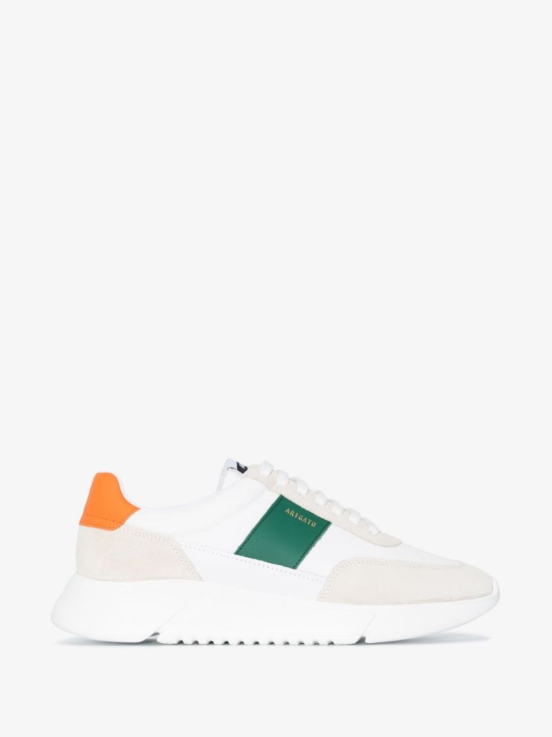 White Genesis Vintage Runner Sneakers
