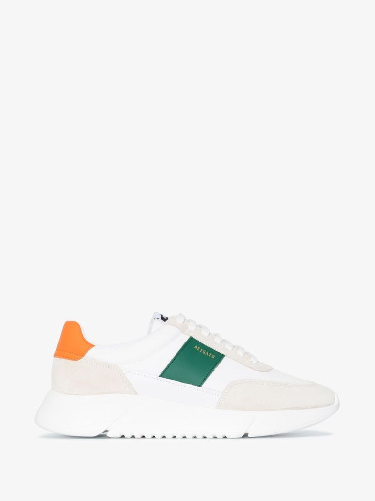 White Genesis Vintage Runner Sneakers
