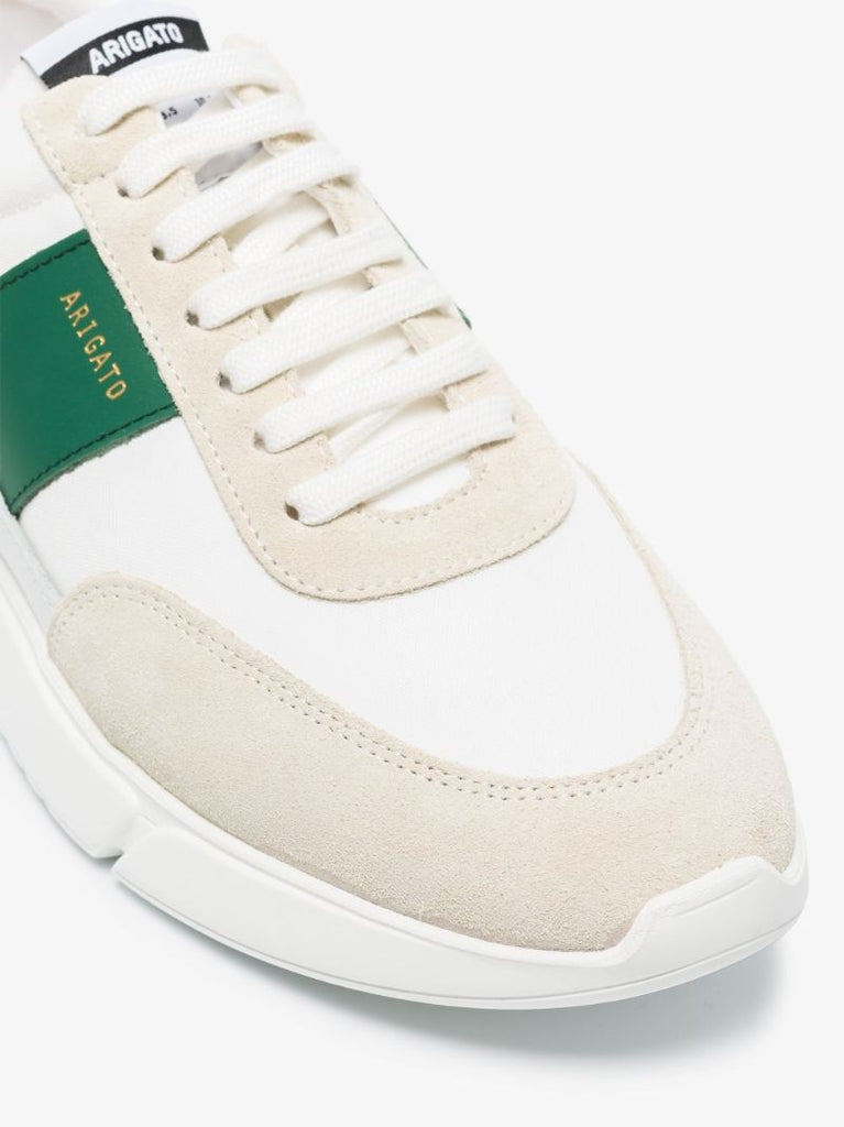 White Genesis Vintage Runner Sneakers