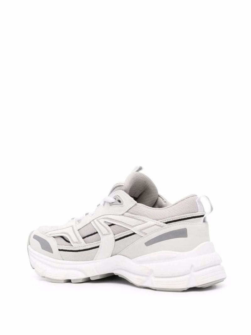 Grey Marathon R-trail Leather Sneakers
